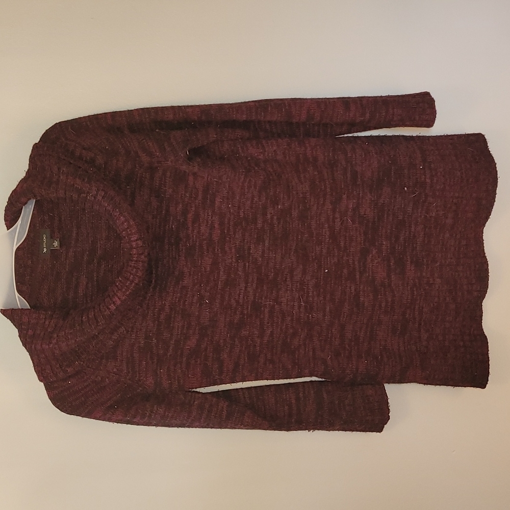 Ab Studio Women's Maroon Sweater | Size Large